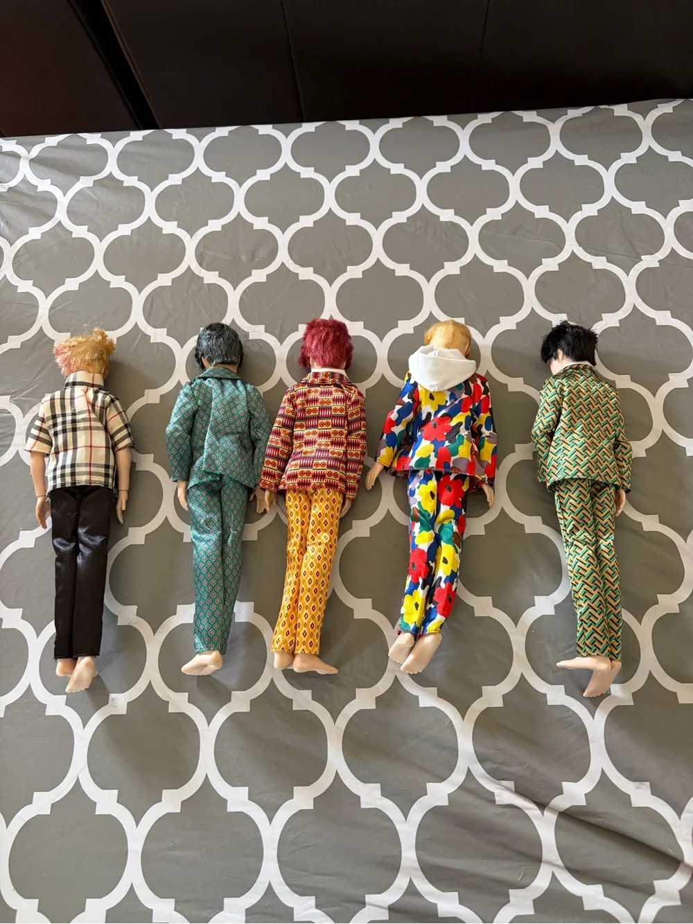 5 BTS Mattel Collectible Dolls